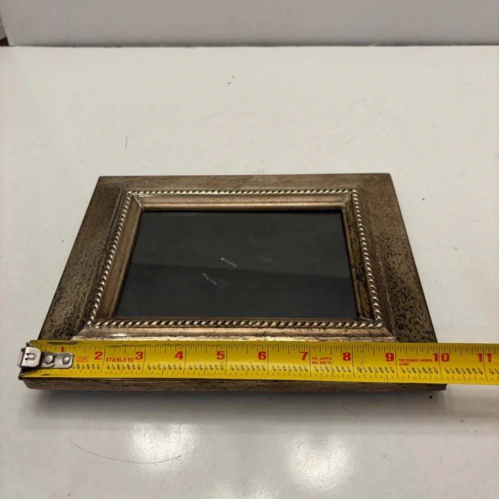 Pottery barn picture frame hold 5” x 7” picture